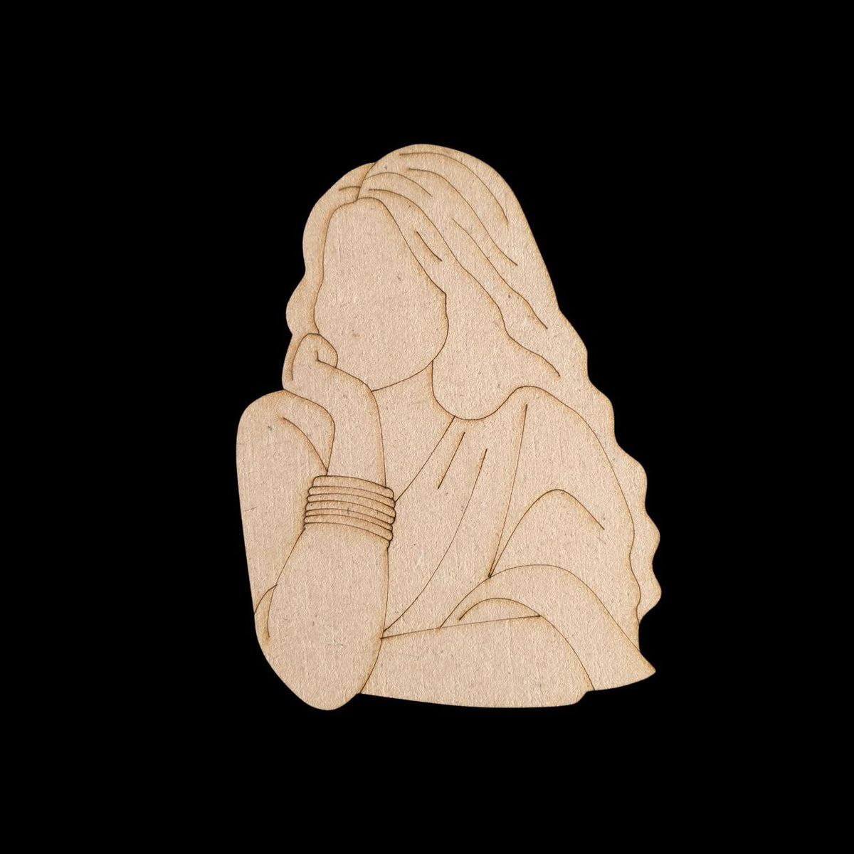 Modest Woman (MDF Premarked Base)