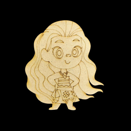 Moana ( MDF - Premarked Painting base)