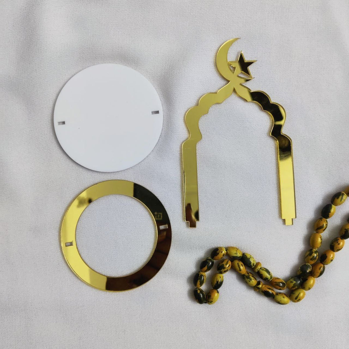 Moon Star - Dates Khajoor Stand (Acrylic Cutout) Islamic Collection