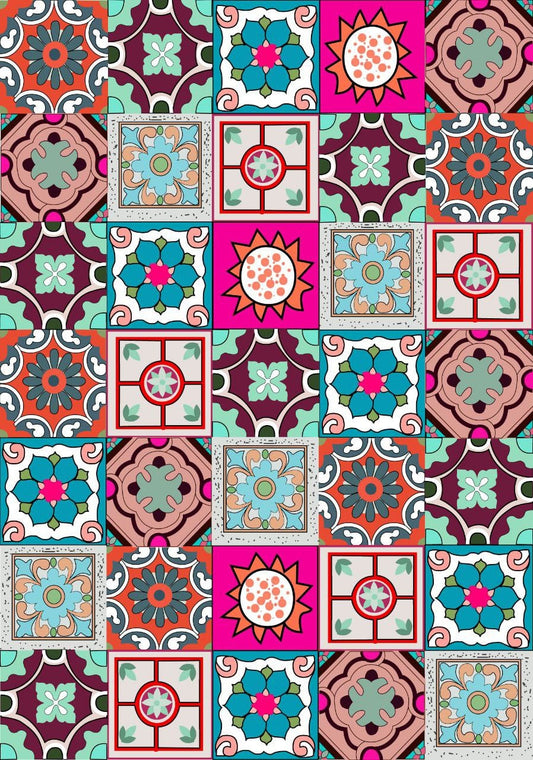 Mosaic Tiles ( Instant Transfer Sheets )