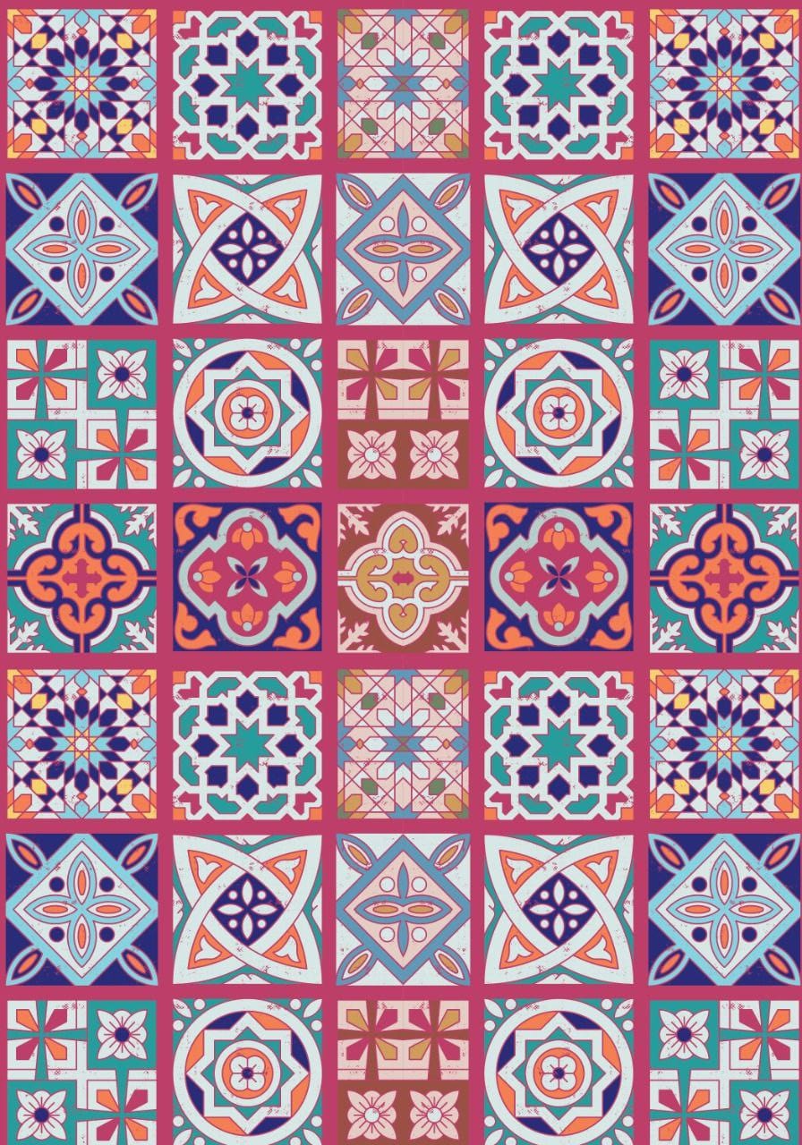 Mosaic Tiles 2 ( Instant Transfer Sheets )