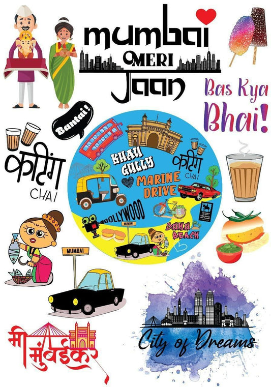 Mumbai Meri Jaan  ( Instant Transfer sheet )