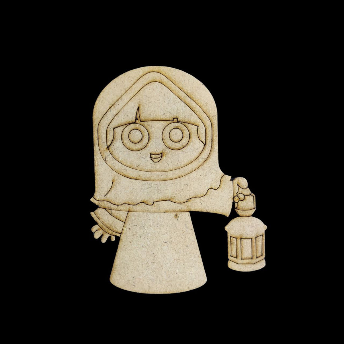Muslim Girl (MDF Premarked Embellishment) Islamic Collection