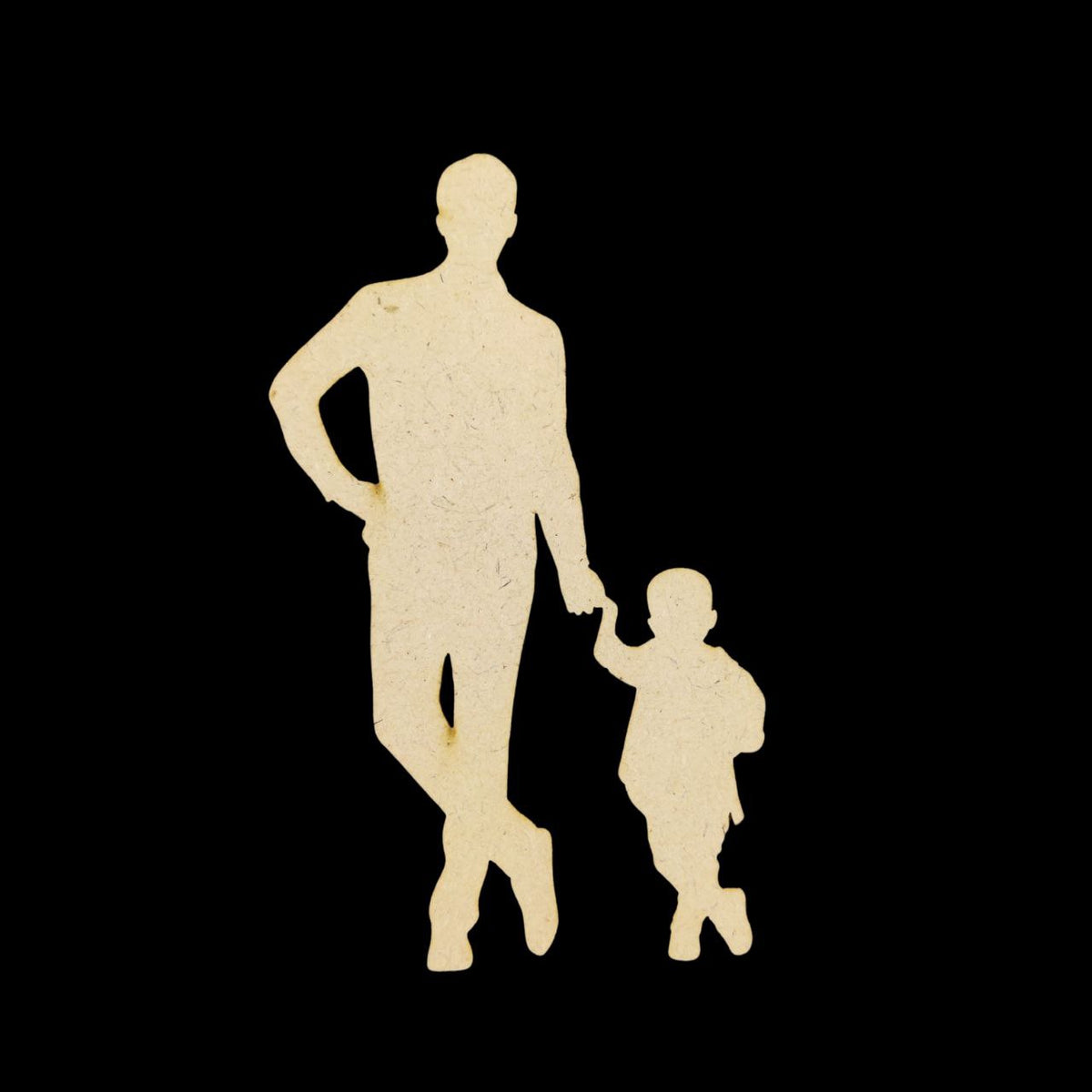 ME n My Dad ( Silhouette Cutout - MDF) Fathers Day