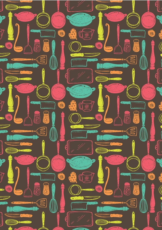 My Kitchen ( Instant Transfer sheet )