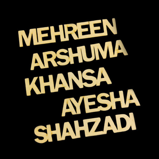 Name Bookmark - Personalised (MDF)
