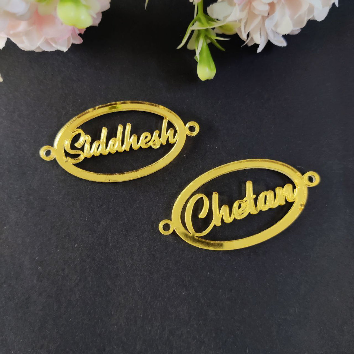 Gold Acrylic Name Rakhi (Personalised)