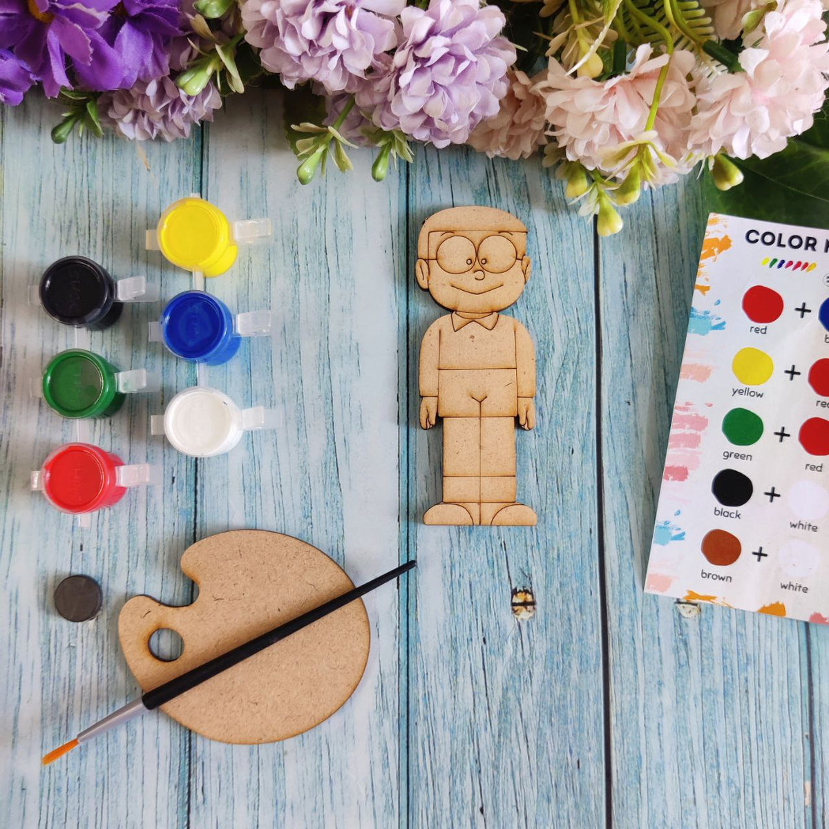 Nobita - Doraemon (Fridge Magnet DIY kit) MDF