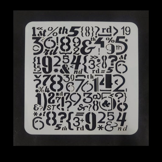 Number Mashup - 5x5 Stencil