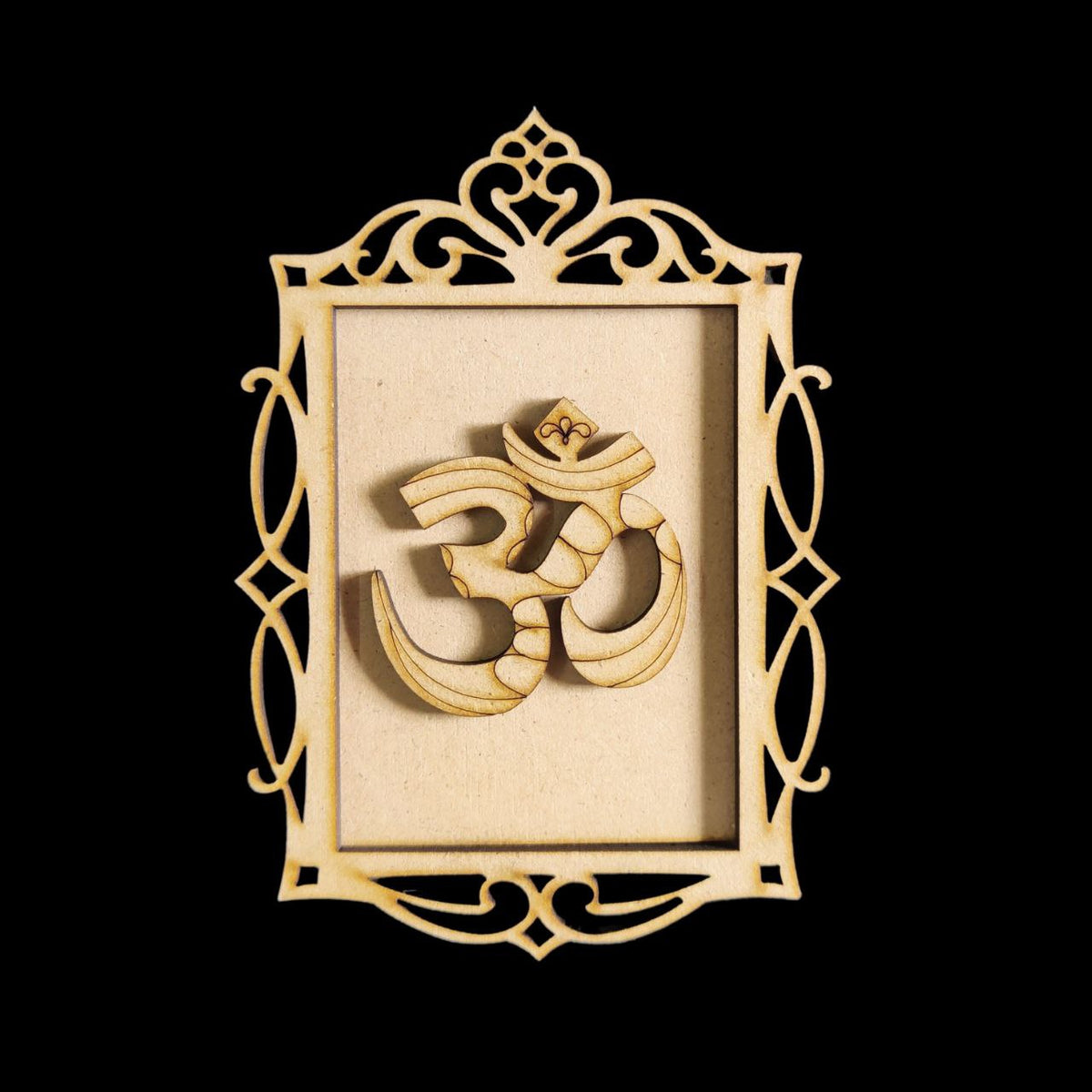OM - Festive (MDF Fridge magnet base Wall decor)