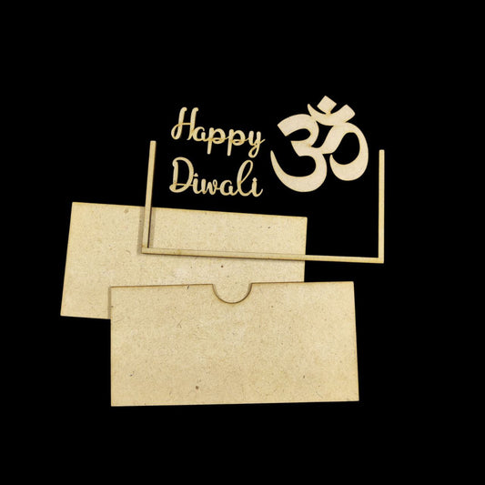 OM - Happy Diwali (MDF DIY Cash Envelope)