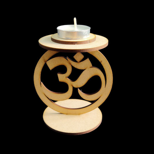 OM (Tealight Holder MDF) Festive