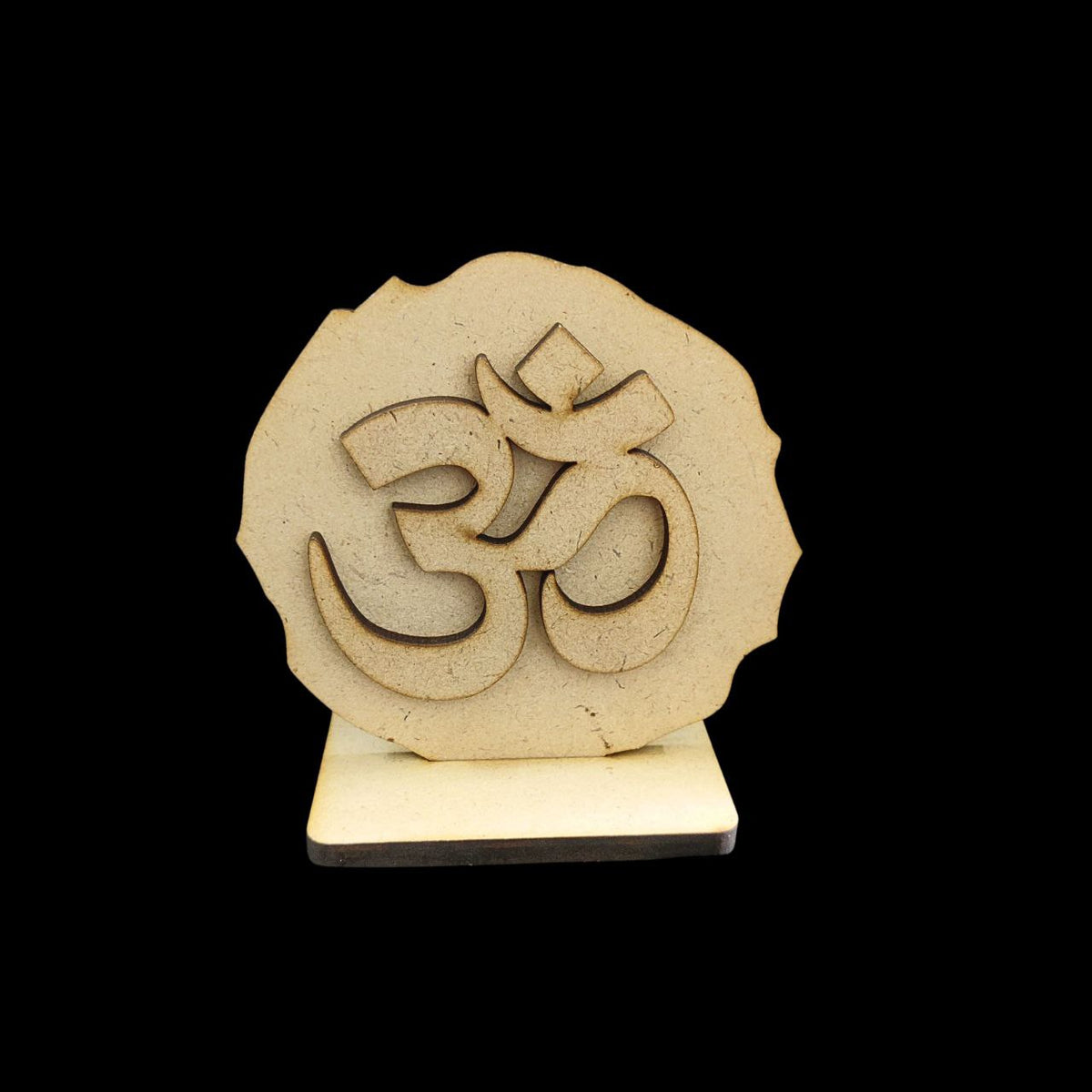 Om (Desk - Car Dashboard Stand - MDF) Diy Festive