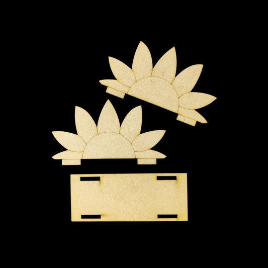 Passion Flower - Tissue Holder (MDF)
