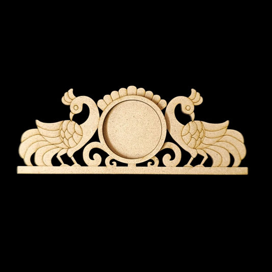 Peacocks - Tealight Holder (MDF Festive)
