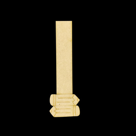 Pencil ( MDF Bookmarks - Kids )