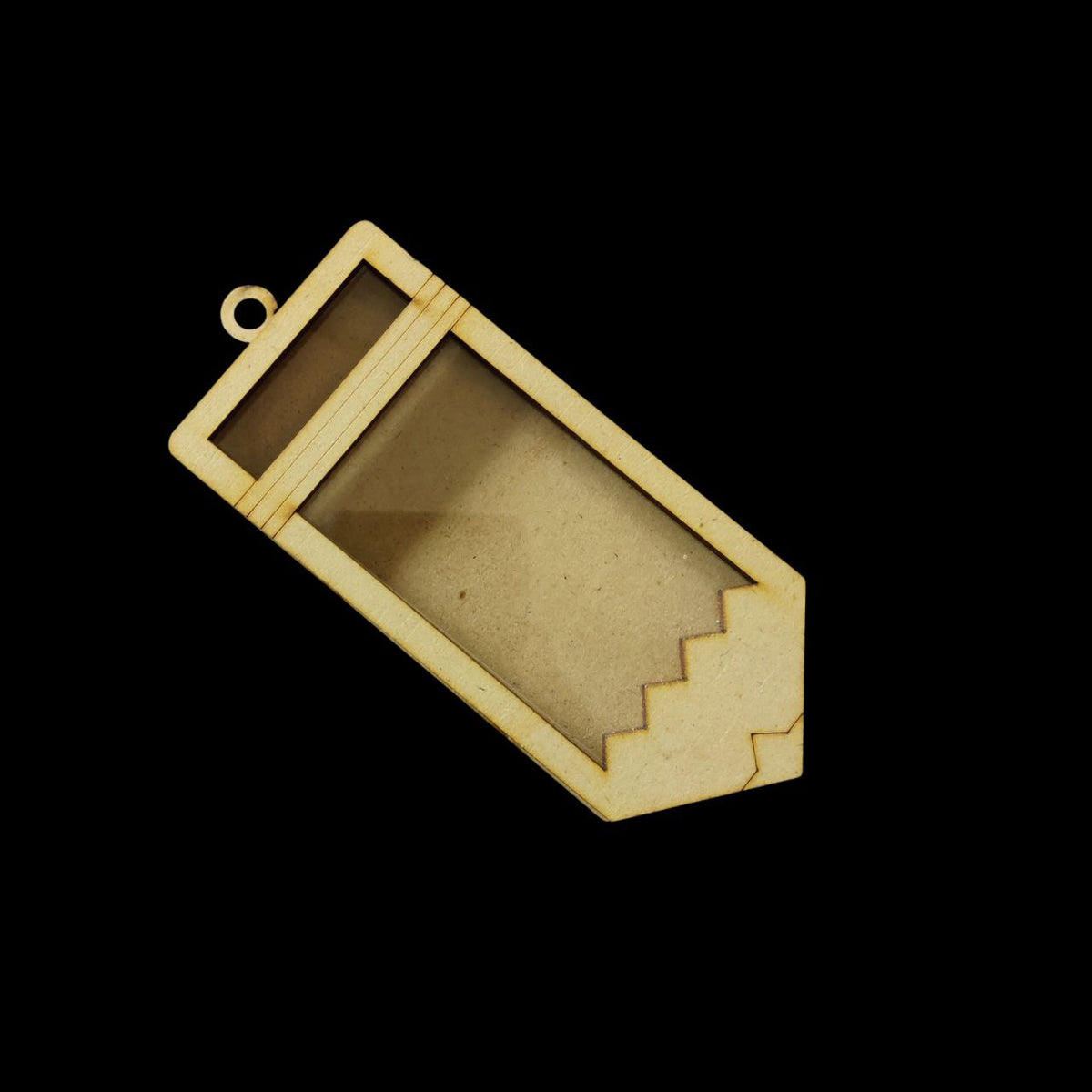 Pencil Shaker Keychain With Transparent Acrylic (Celebrating Teachers)