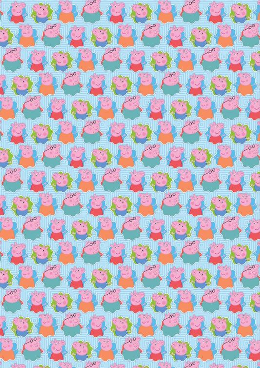 Peppa Pig 3 - Seamless (Kids - Decoupage Papers )