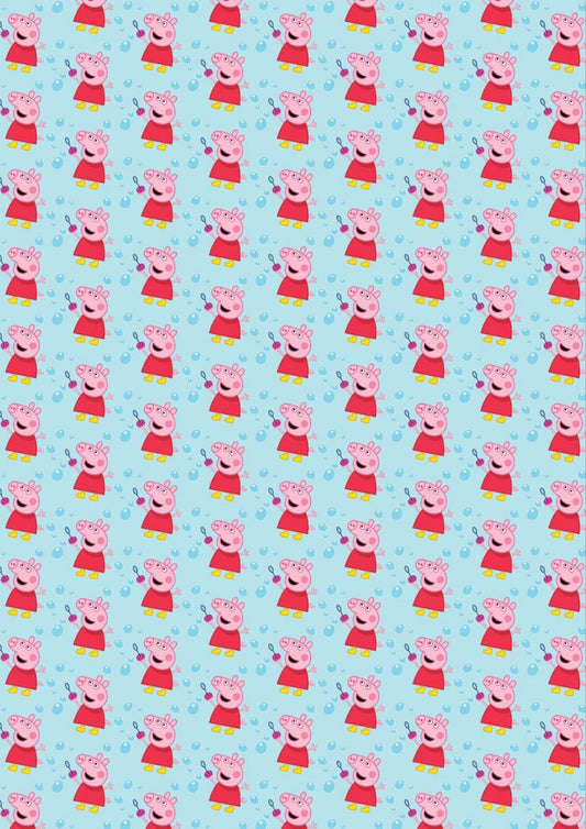 Peppa Pig 5 - Seamless (Kids - Decoupage Papers )