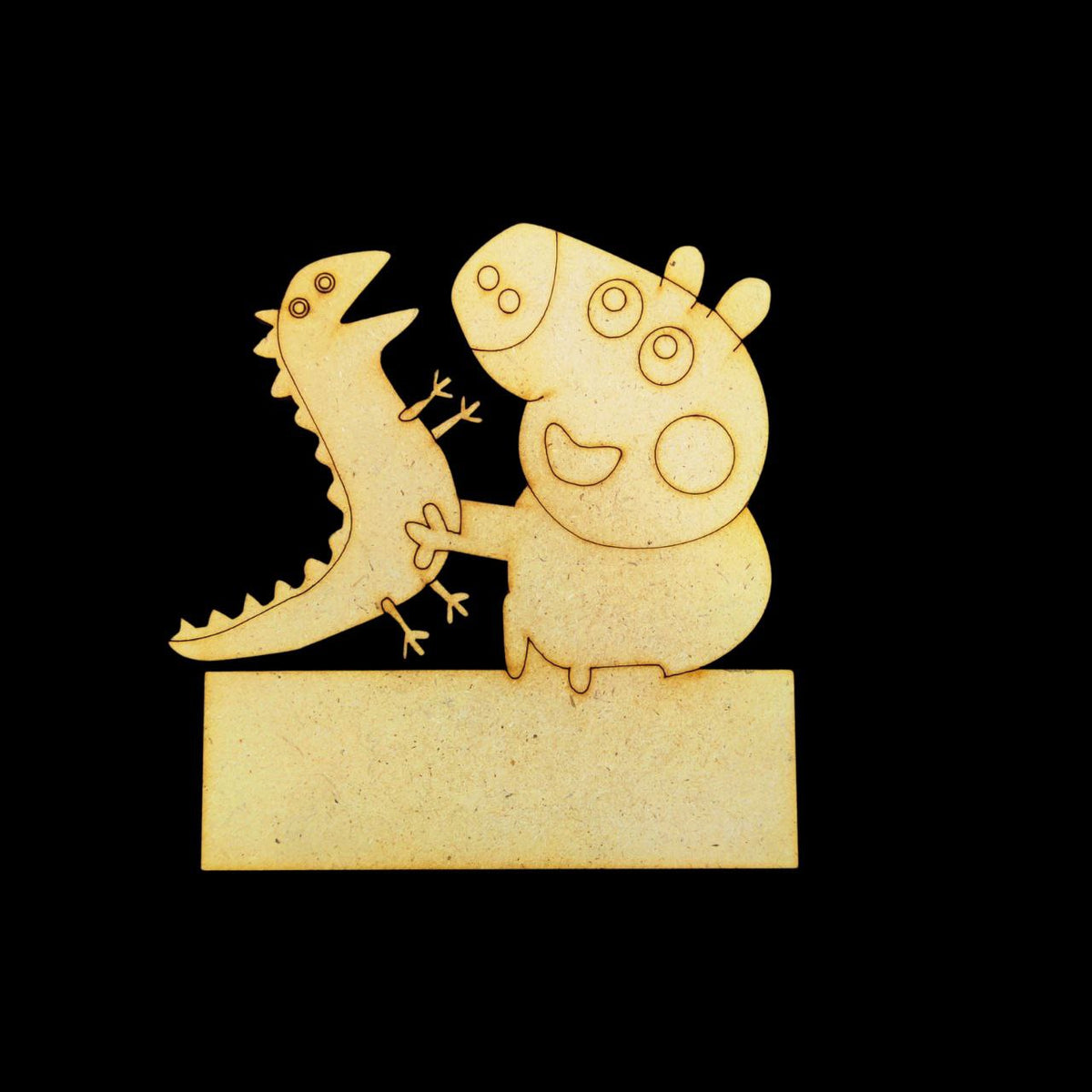 Peppa Pig (Mini Name Board - MDF) Personalised