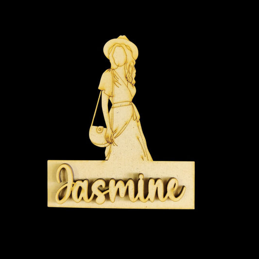 Personalised - Celebrating Women( Mini Fridge Magnet nameboards ) MDF 2