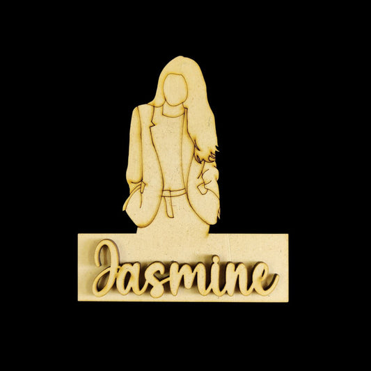 Personalised - Celebrating Women( Mini Fridge Magnet nameboards ) MDF 8