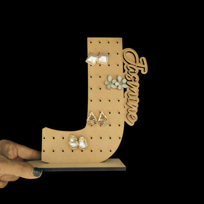 Personalised Earrings Stand (MDF Lasercut)