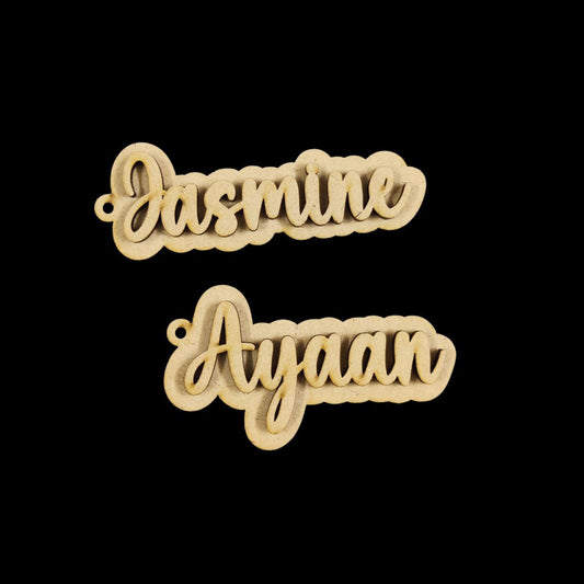 Personalised Name Keychain (MDF)