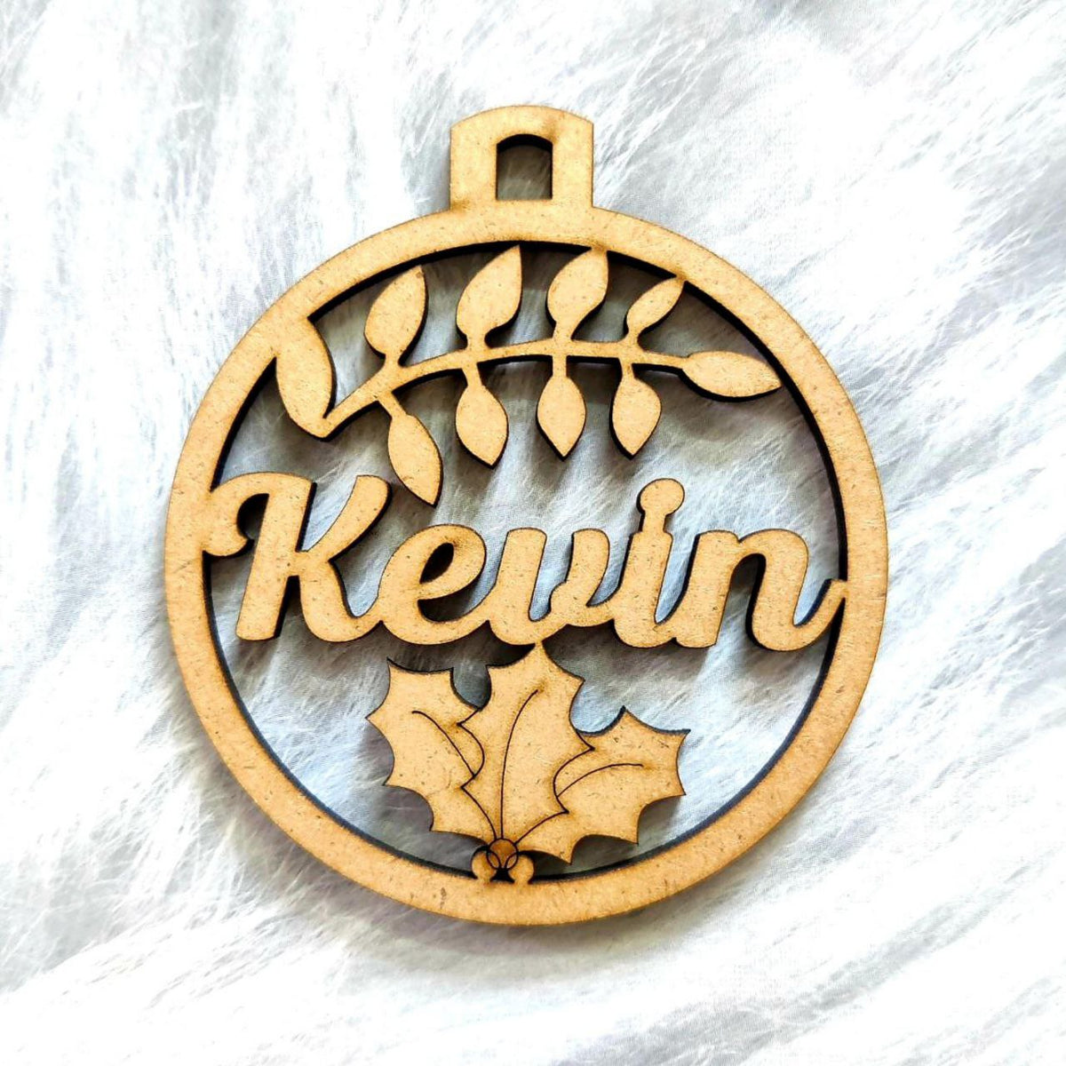 Personalised Christmas Ornament ( MDF )
