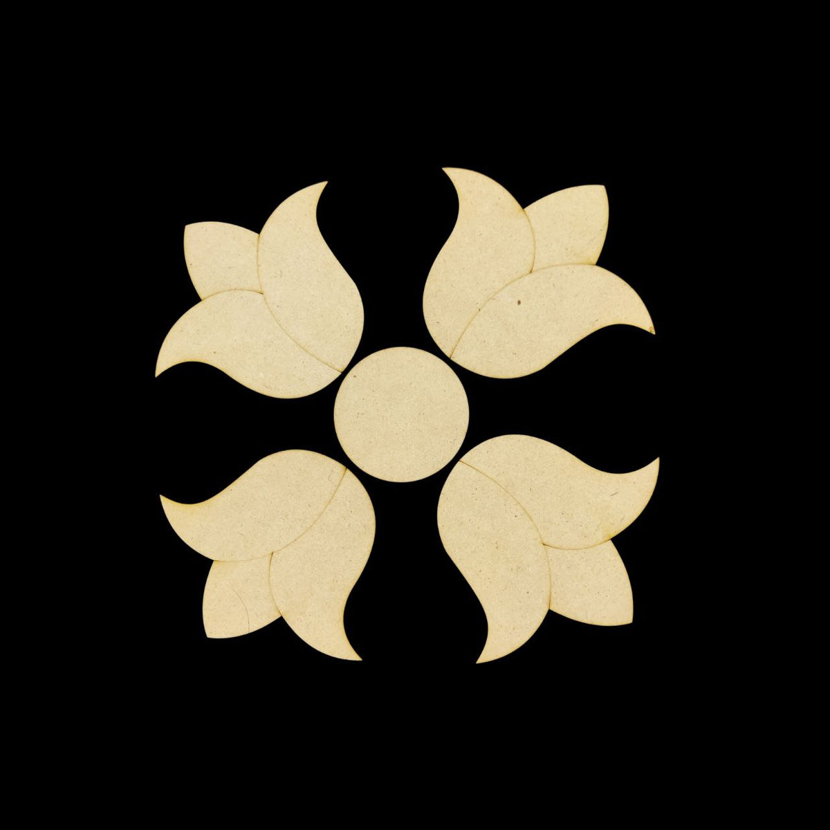Petal Bells (MDF Rangoli) Diwali Festive Collection