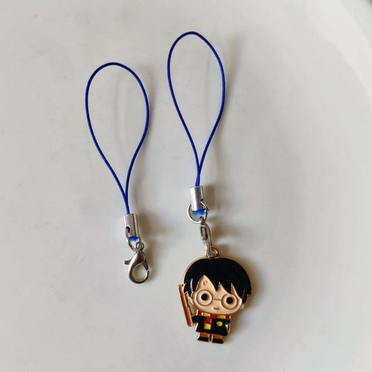 Phone Charm Strap With Lobster Clasp (Dark Blue)