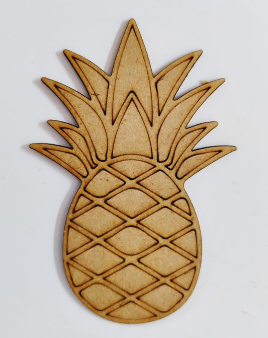 Pineapple - Coloring Base ( Fridge Magnet Base )