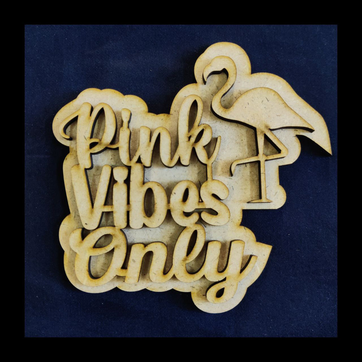 Pink vibes only (Fridge magnet Base)