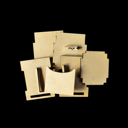 Plain Multipurpose Penstand (Lasercut MDF)