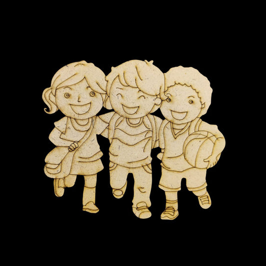 Play-Buds (MDF Premarked Base) Friendship Day