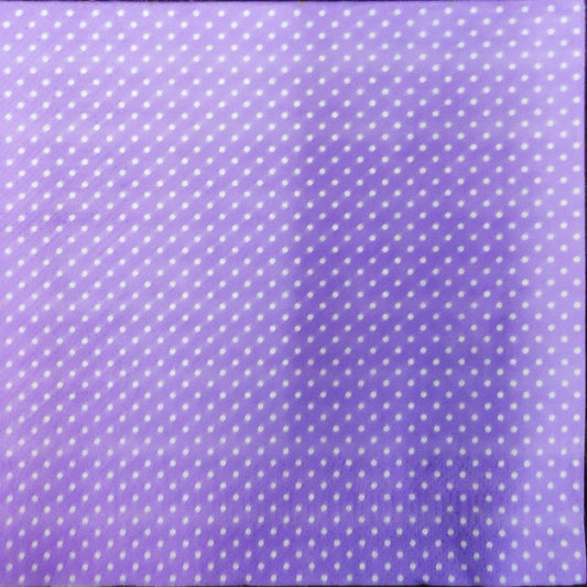 Polkas (purple hue) ( German Napkin Tissues  )