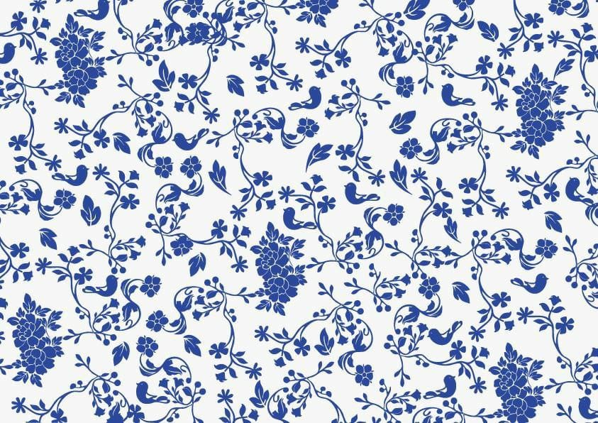 Porcelain pattern ( Instant Transfer sheet )
