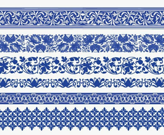 Porcelain strips ( Instant Transfer sheet )