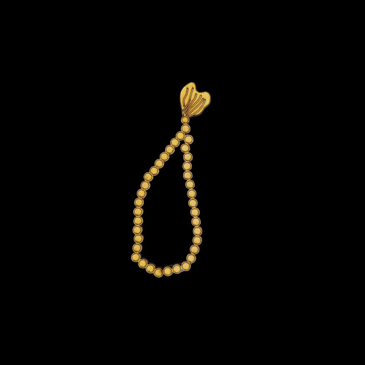 Prayers beads (MDF Premarked Embellishment) Islamic Collection