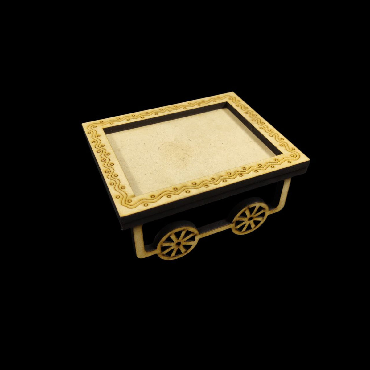 Cart - Premarked Borders Plain (MDF)