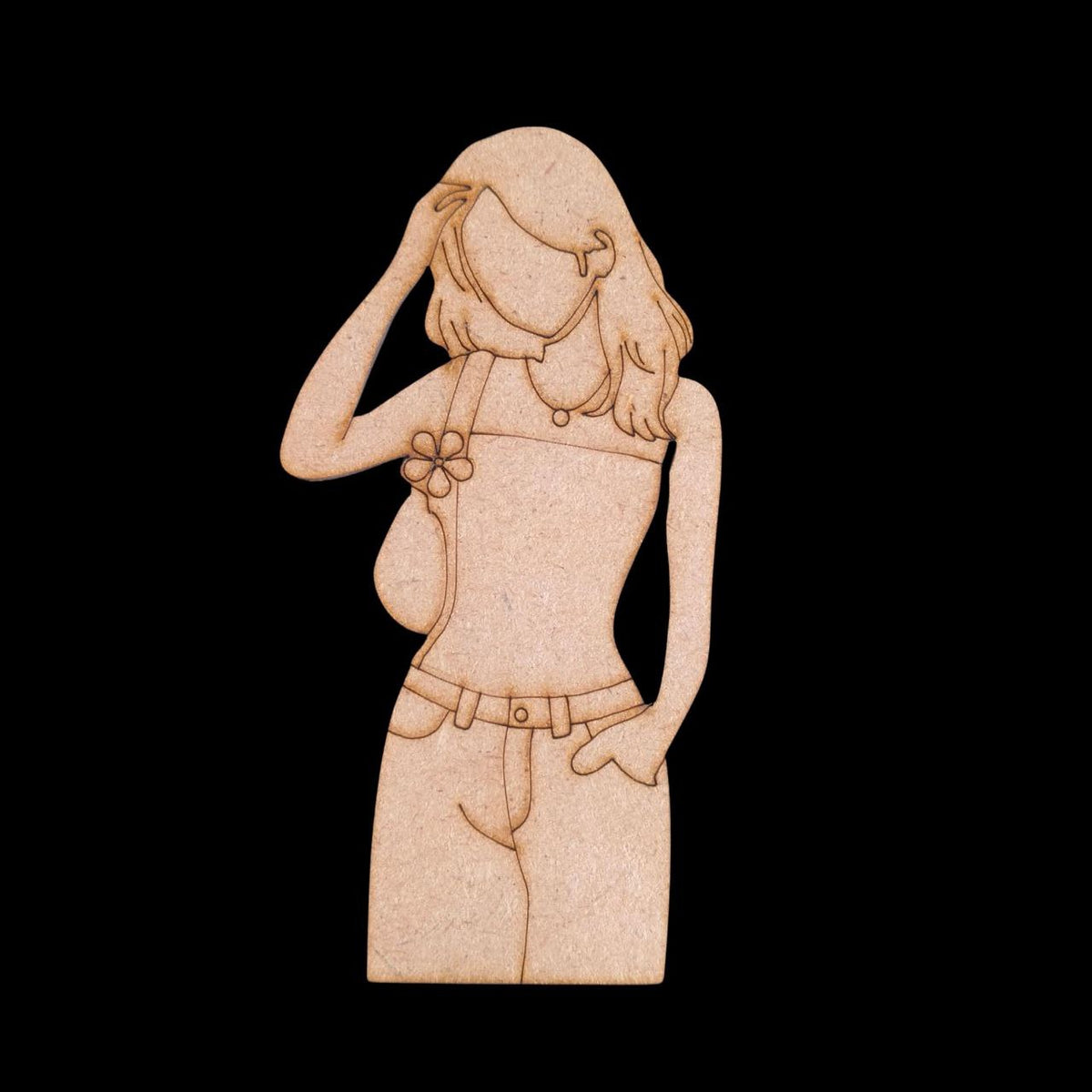 Pretty Girl (MDF Premarked Base)