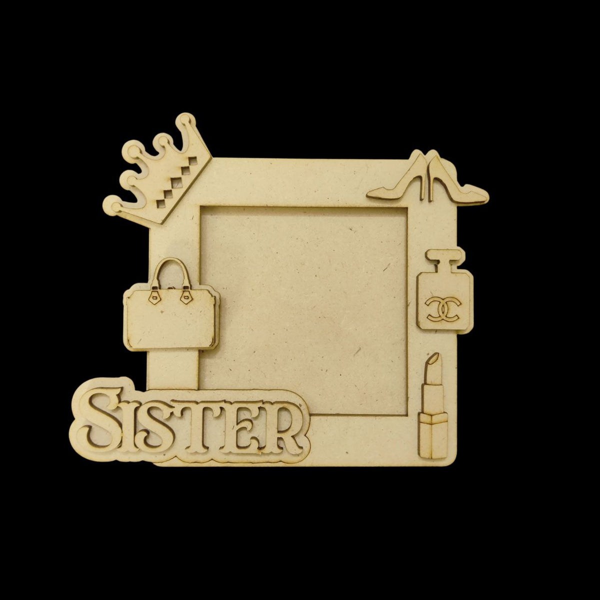 Princess Sister (Photo Frame Fridge Magnet Base)