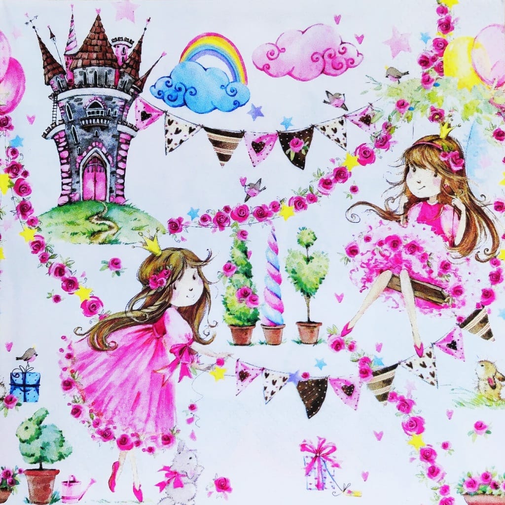 Princess Girls  ( German Napkins Tissues )