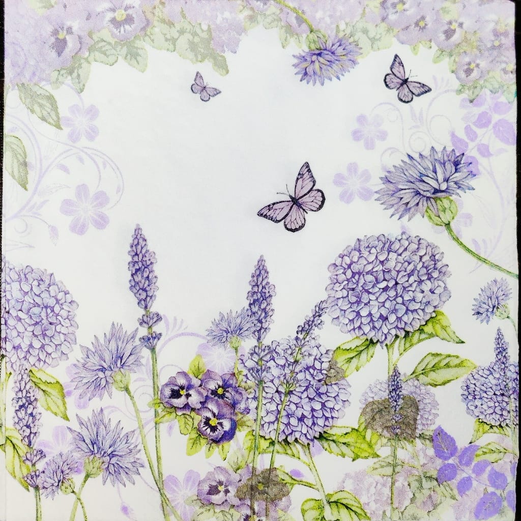 Purple evening ( German Napkins Tissues )