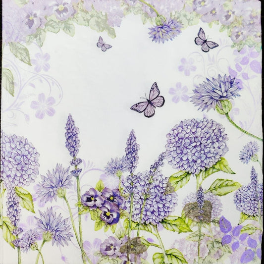 Purple evening ( German Napkins Tissues )