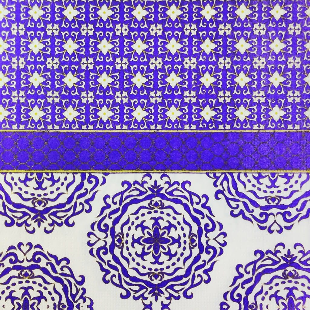 Purple print ( German Napkins Tissues )
