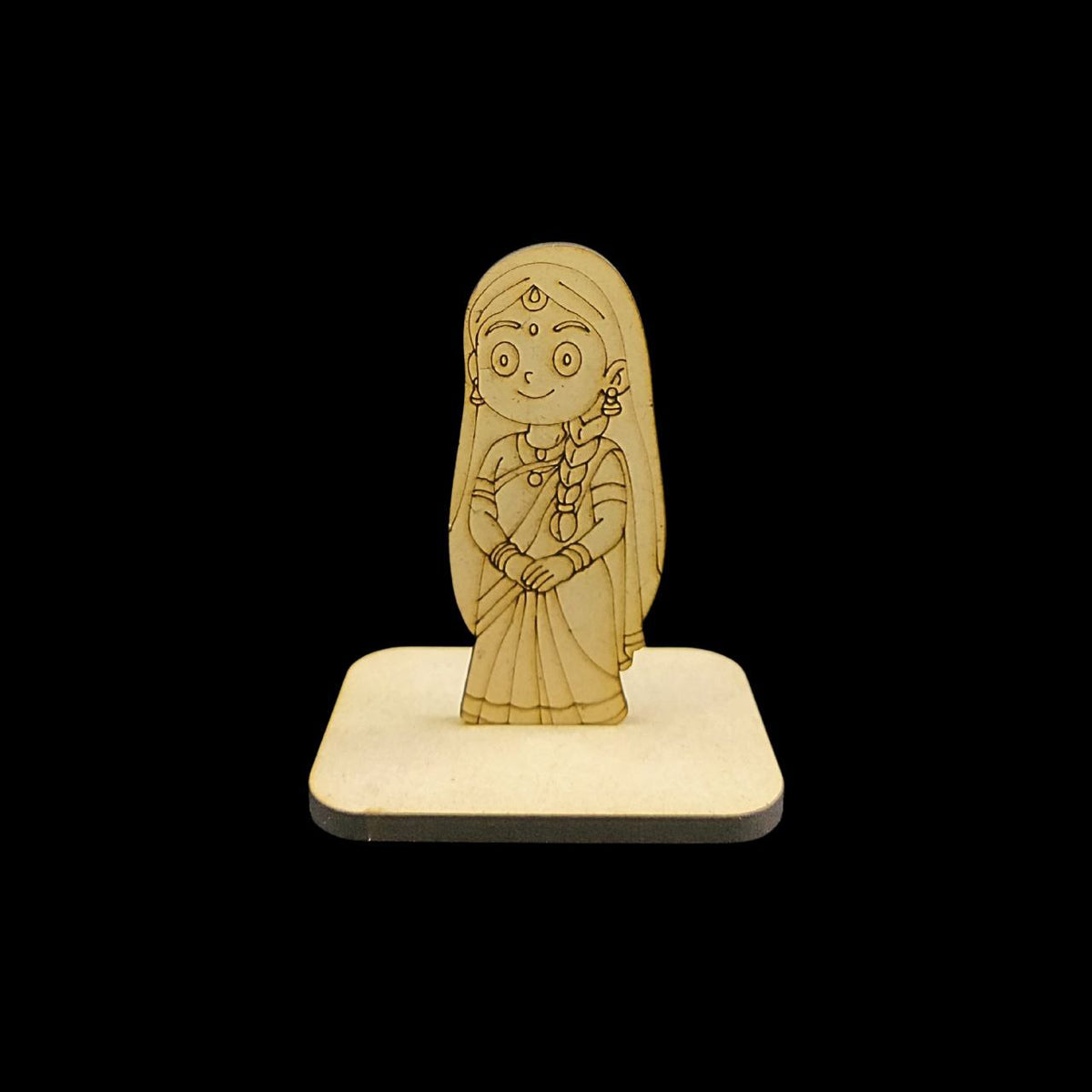 Young Krishna (MDF Premarked with Stand) Janmashtami