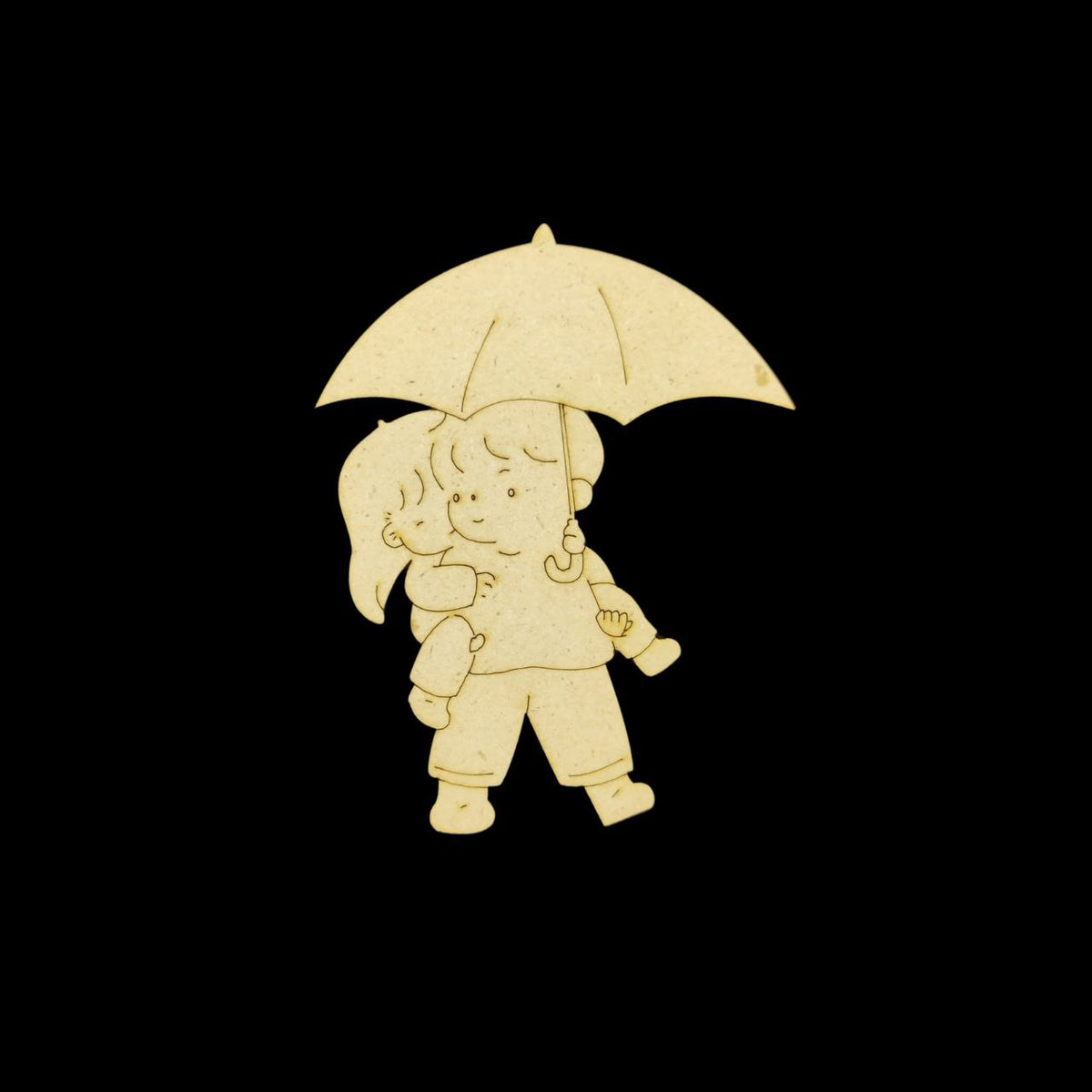 Rainy-Love-Ride (Cute Premarked base - MDF) Valentine's Collection