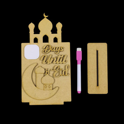 Ramadan Eid Countdown (MDF Desk set) Islamic Collection