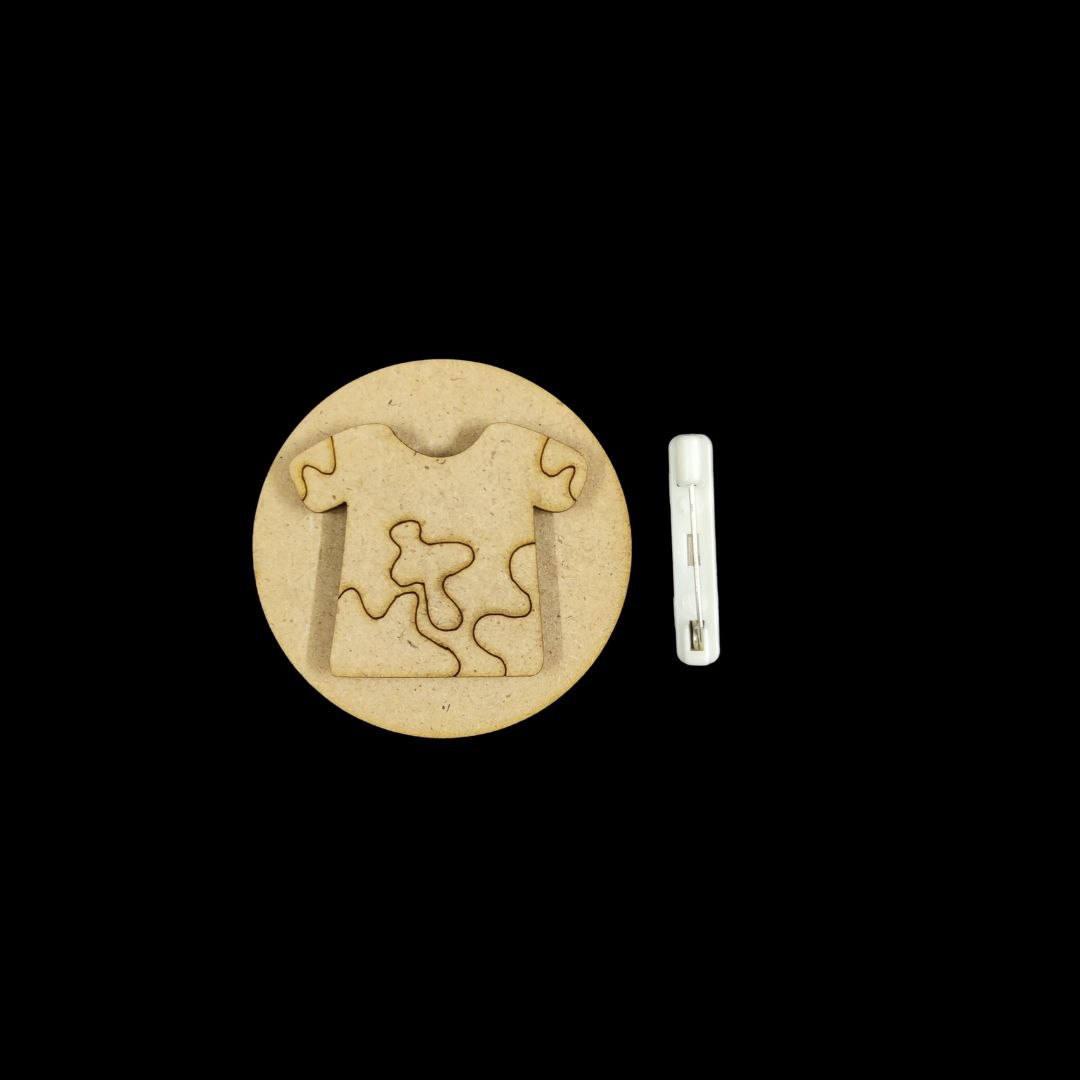 Rangeela Tee - Holi Badge Pin (MDF)